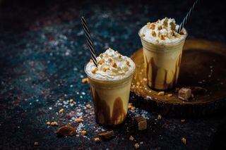 Айс Карамельный мокко на растительном молоке (300 мл.)