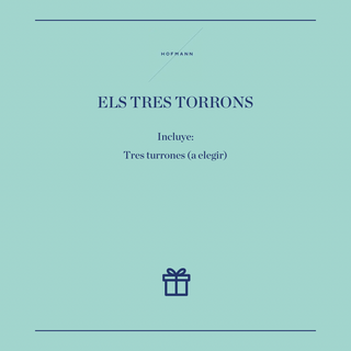 Cofre de Navidad ELS TRES TORRONS
