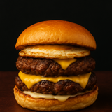 Menu Triple Chesse Burger 