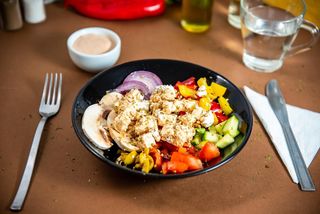 Traditional greek salad