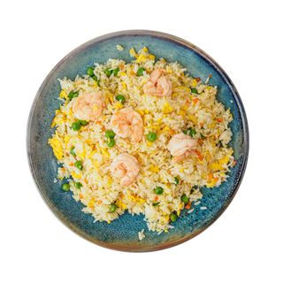 Arroz con gambas