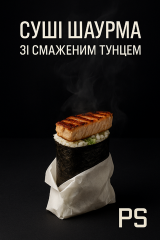 Суші Шаурма зі смаженим тунцем 350 g