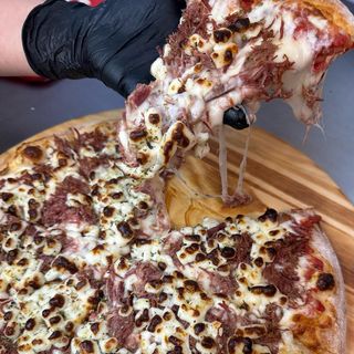 Pizza de carne seca 35cm