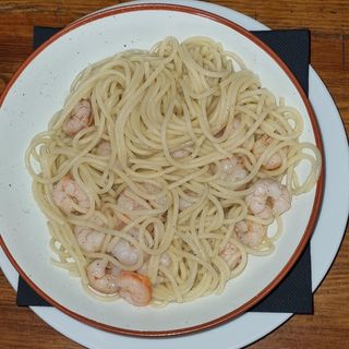 Spaguetti con Gambas