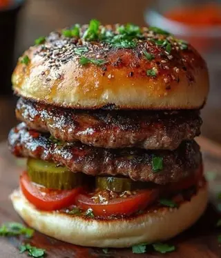 Double Burger / Mexico/chili