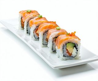 Uramaki hanami roll
