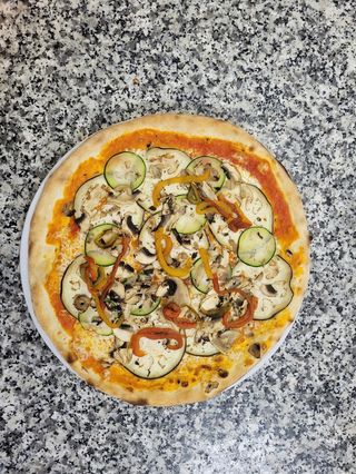 Pizza vegetariana