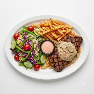 Mushroom Beef Steak