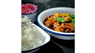 KURCZAK w sosie teriyaki