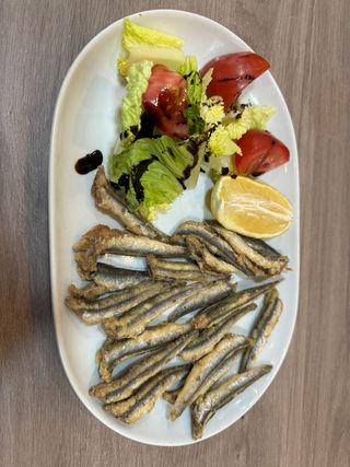 Boquerones fritos