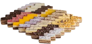 Cutie de prajituri asortate  - 500g