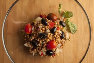 Ensalada de lentejas