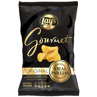 Patatas Fritas Lisas Crujientes Lay's Gourmet. Tamaño Familiar