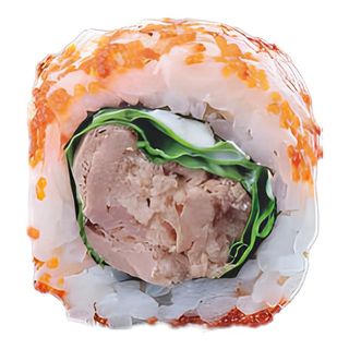 Uramaki tuna basil