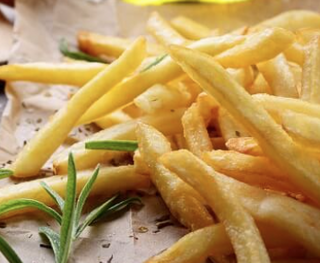 Patatas fritas grandes