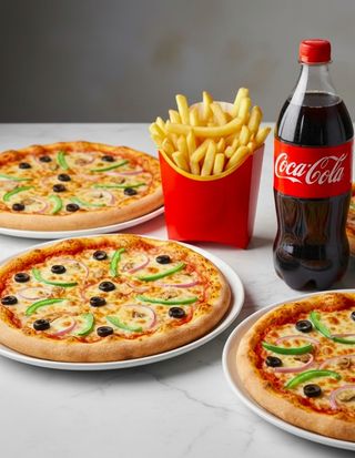 Menú De 3 Pizzas (36 Cm.)