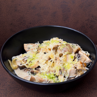 Pasta with Chicken and Mushrooms