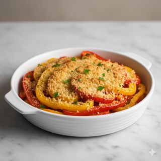 Peperoni gratinati