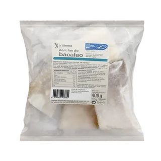 Delicias De Bacalao Msc Bolsa 400 Gr.