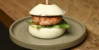Bao burger salmone