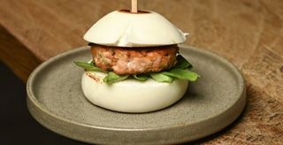 Bao burger salmone