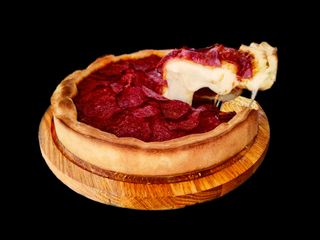 PIZZA CHICAGO-STYLE MIDI "SALAMI" (600g)