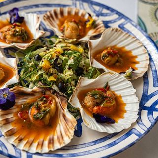 Scoici Saint Jacques picante