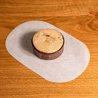 Biscotto gelato piccolo al cioccolato fondente