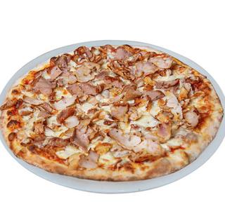 Pizza Kebab de pollo (33 cm.)