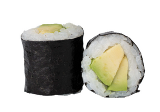 Maki de aguacate (4 pzs.)