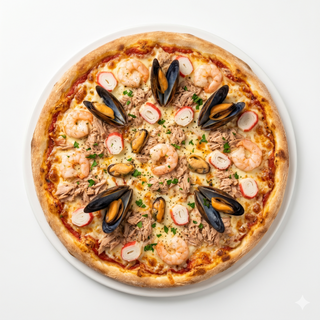Pizza Marisco 4 Estaciones