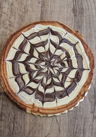Crostata XL Bicolore (Cioccolato Bianco e nutella)