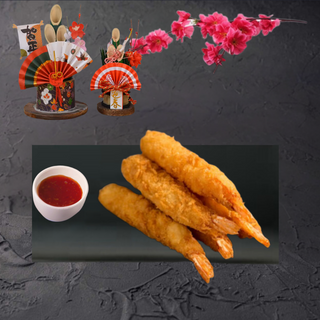 Tempura de Langostinos, 6 Piezas