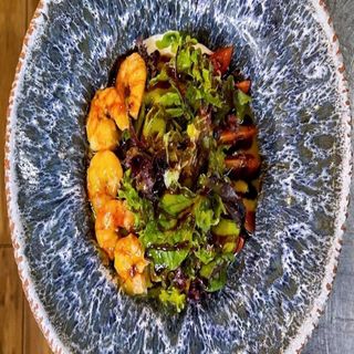 Страчателла з креветками