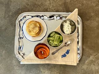 Таця налисників з фореллю (340g)