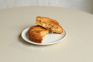 Cookie de chocolate blanco con dulce de leche