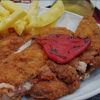 Cachopo Jamón,Cabrales Artesanal