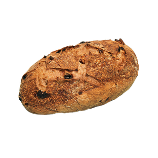 Chleb z orzechami i rodzynkami