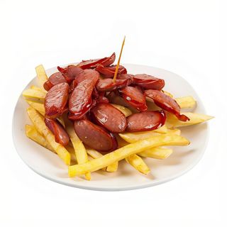 Ración De Salchipapas