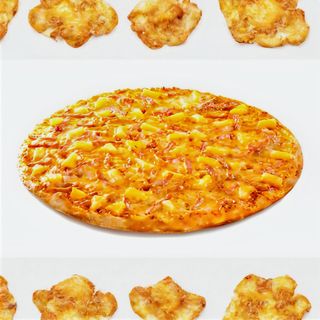 Гавайская пицца (40 см) на тонком тесте