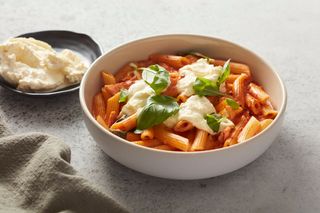 Penne Burrata Sauce Rose