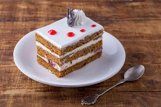 Prajitura de post cu Miere si Visina, 130g