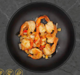 Gamberi sale e pepe