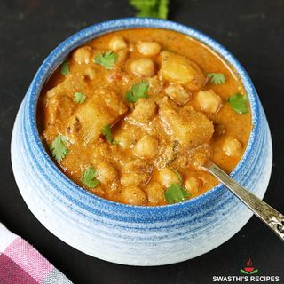 Alu Chana Masala