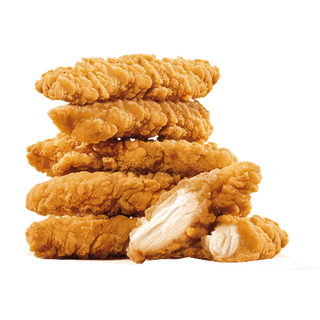 60.Tiras De Pollo Fritas Con Patatas