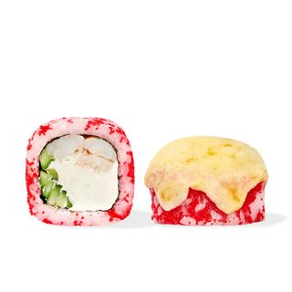 Рол запечений з креветкою