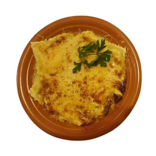 Raviolis de Carne Gratinados