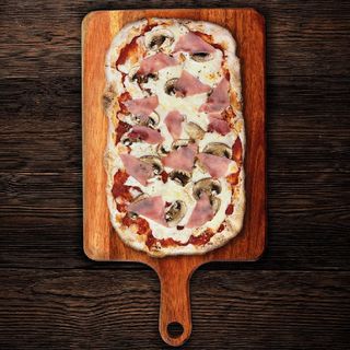 Pinsa Prosciutto e Funghi 