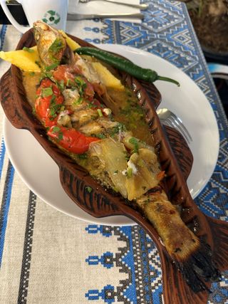 Saramură șalău întreg