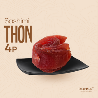 Sashimi Thon - 4 Pièces